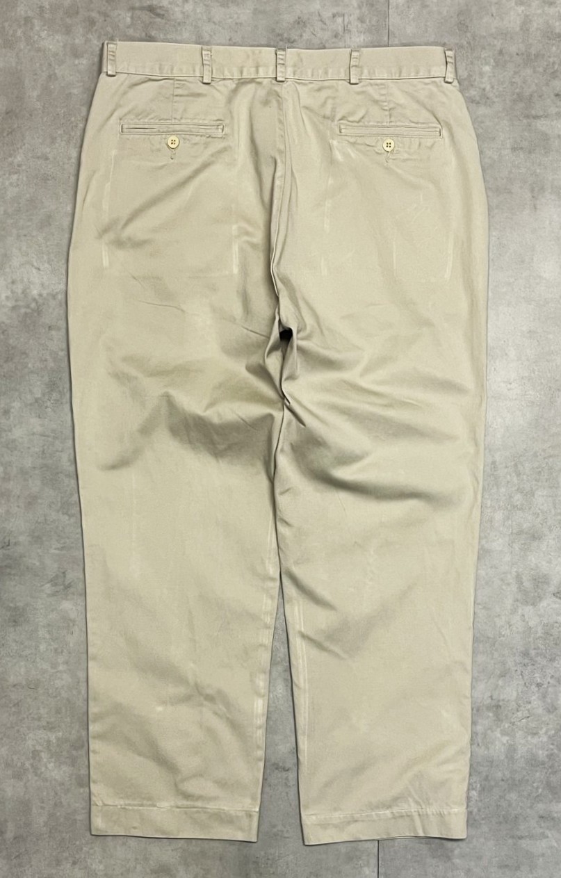 画像3: 90'S RALPH LAUREN L字型ポケット チノパンツ ライトベージュ (VINTAGE)