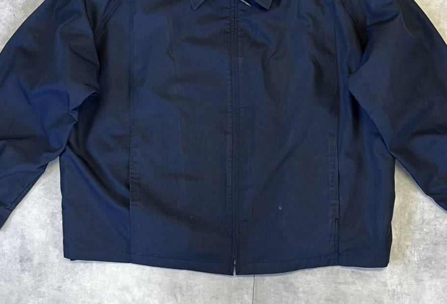 画像: 70'S LONDON FOG ライナー付きドリズラージャケット TALONジップ ネイビー USA製 (VINTAGE)