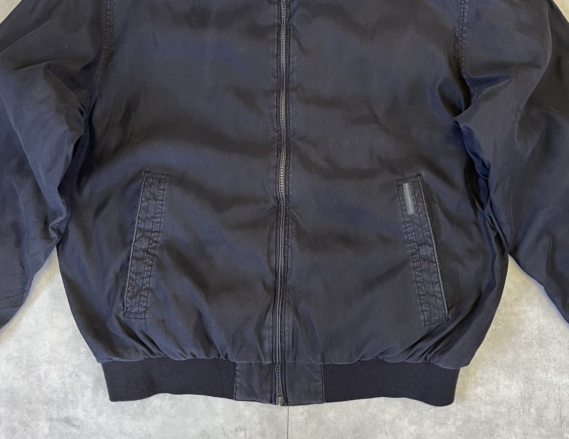 画像: WEATHERPROOF ピーチスキン 裏地フリース ドリズラージャケット ブラック (VINTAGE)