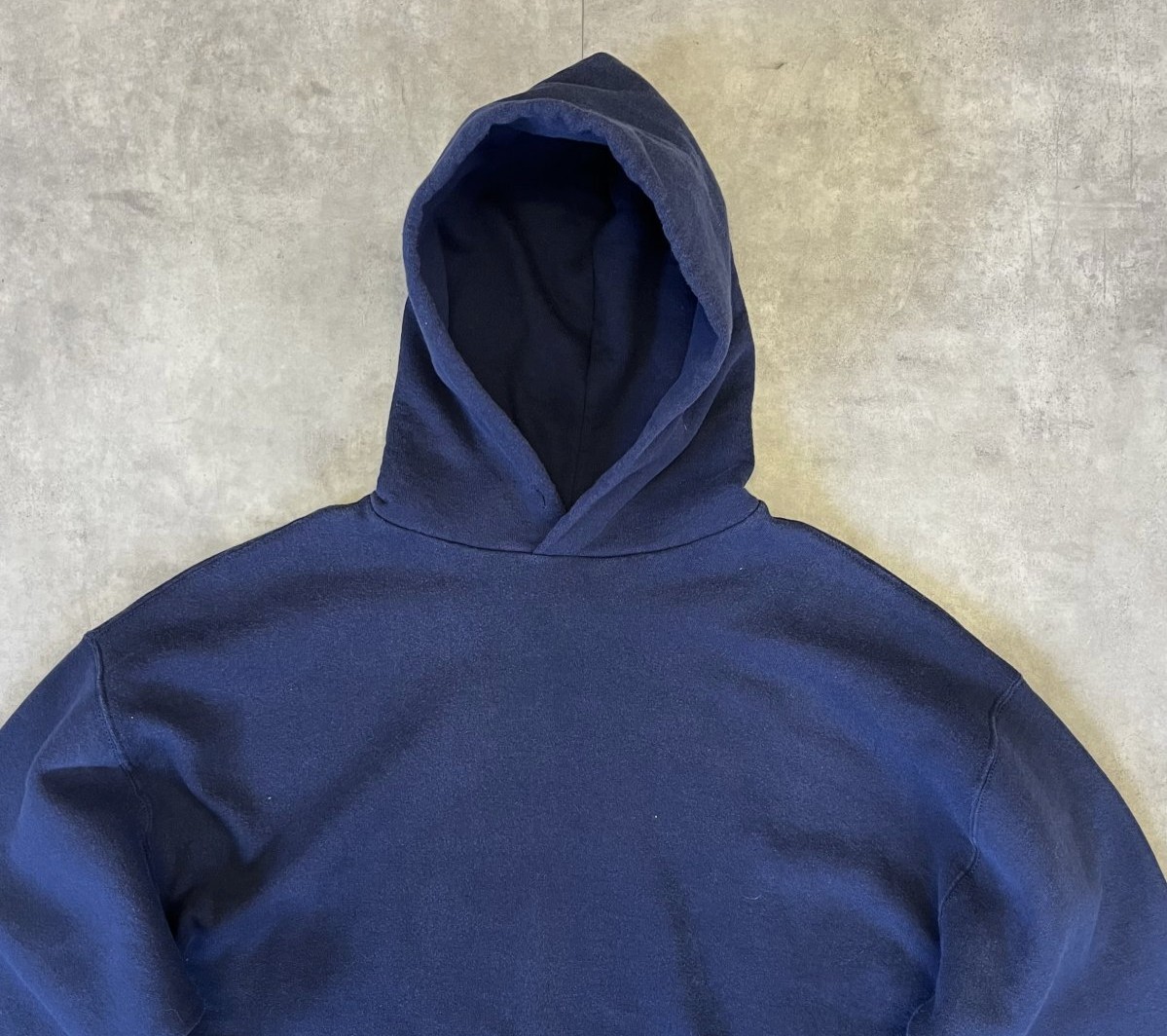 画像: 90'S RUSSELL ATHLETIC プルオーバー スウェットパーカー ネイビー USA製 (VINTAGE)