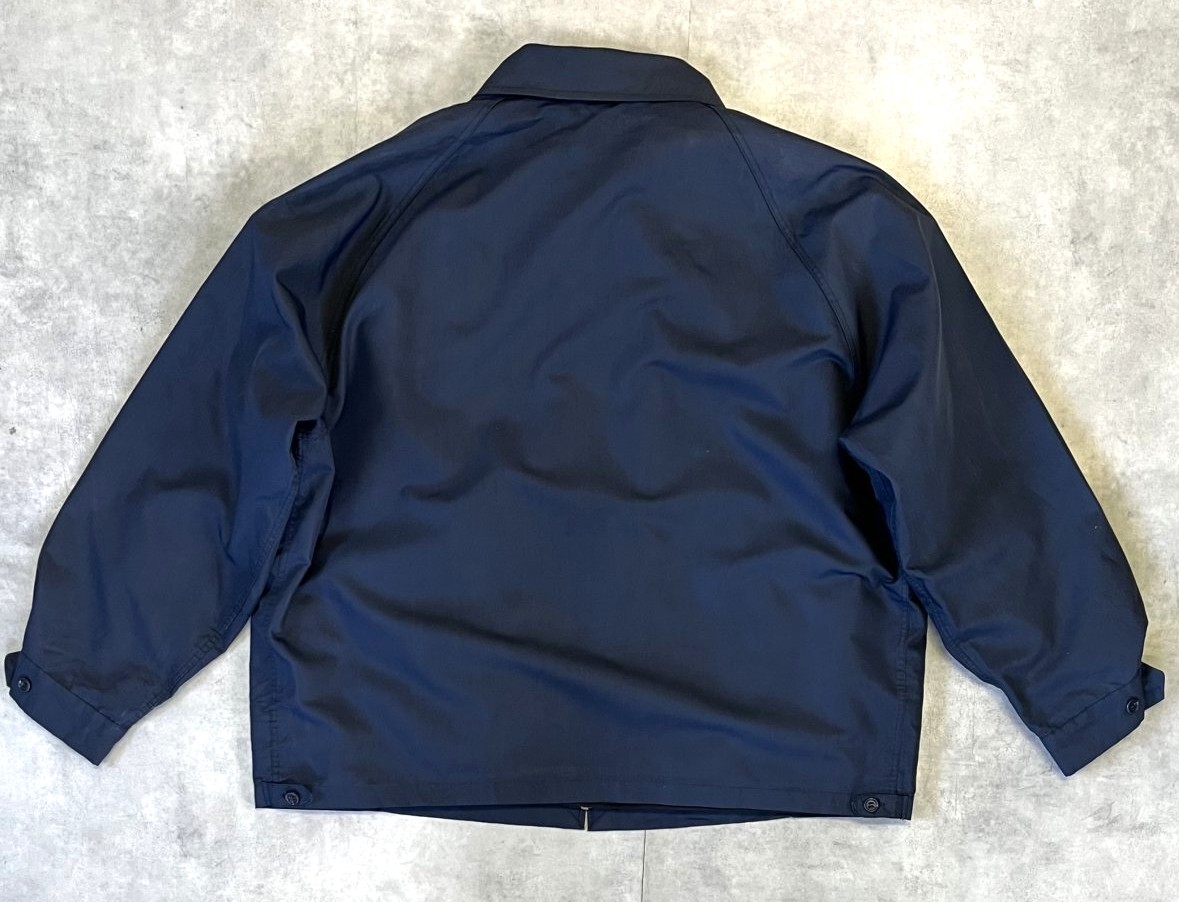 画像7: 70'S LONDON FOG ライナー付きドリズラージャケット TALONジップ ネイビー USA製 (VINTAGE)