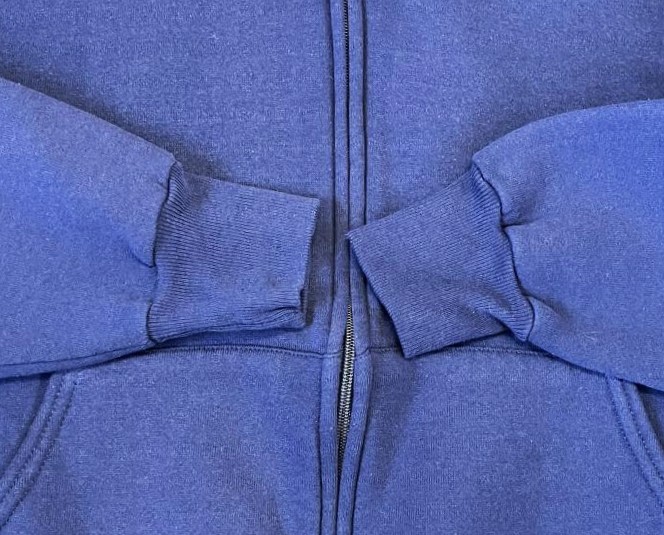 画像: 90'S RUSSELL ATHLETIC フルジップ スウェットパーカー ネイビー USA製 (VINTAGE)