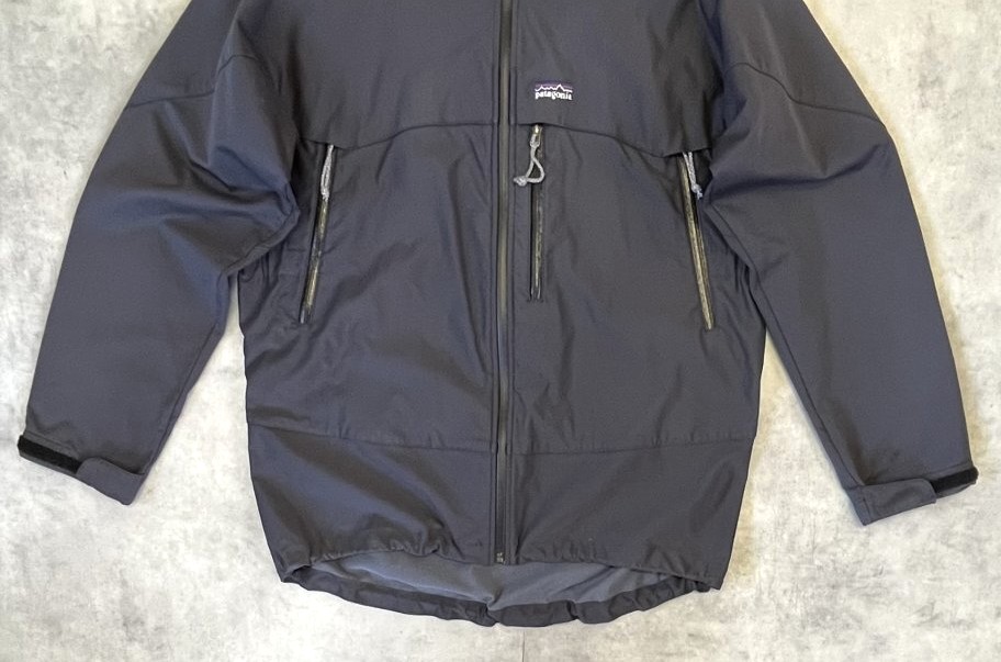 画像: 02'S PATAGONIA "DIMENSION JACKET" 止水ジップ ナイロンジャケット チャコール (VINTAGE)