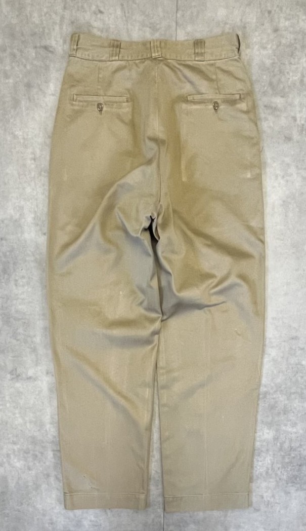 画像4: 50'S アメリカ軍 US ARMY "MIL-T-2064C" ボタンフライ チノパンツ (VINTAGE)