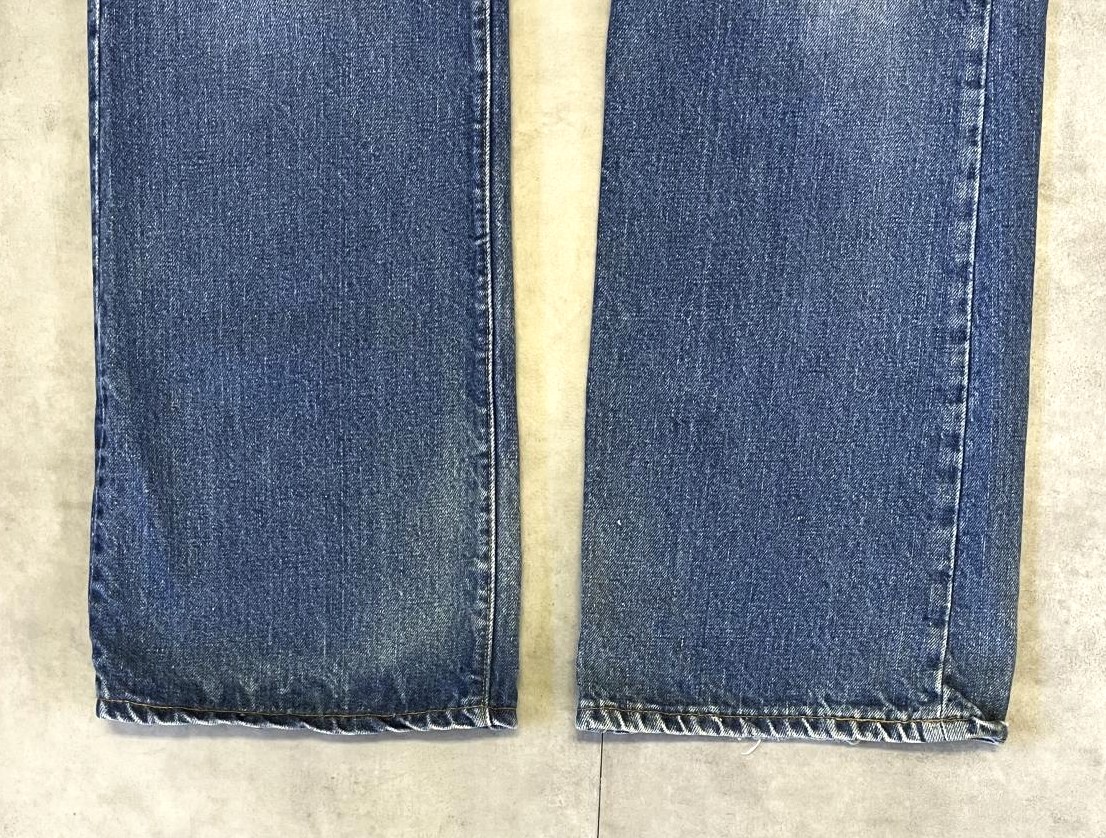 画像: 70'S LEVIS 517 "66前期" ボタン裏2 デニム インディゴ 42TALONジップ W38L34 USA製 (VINTAGE)