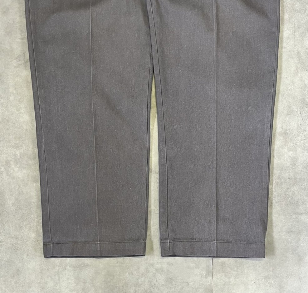 画像: 80'S DICKIES 874 チビタグ ワークパンツ ダークグレー W38L31 USA製 (VINTAGE)