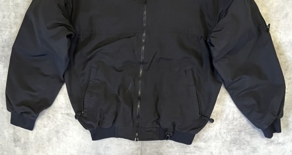 画像: 90'S BUCKHORN by WHITE SIERRA 裏地フリース ナイロンジャケット ブラック (VINTAGE)