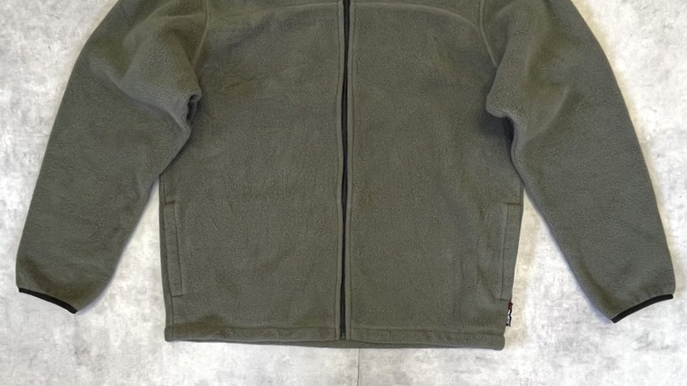 画像: 90'S TIMBERLAND フルジップ フリースジャケット オリーブ/ブラック (VINTAGE)