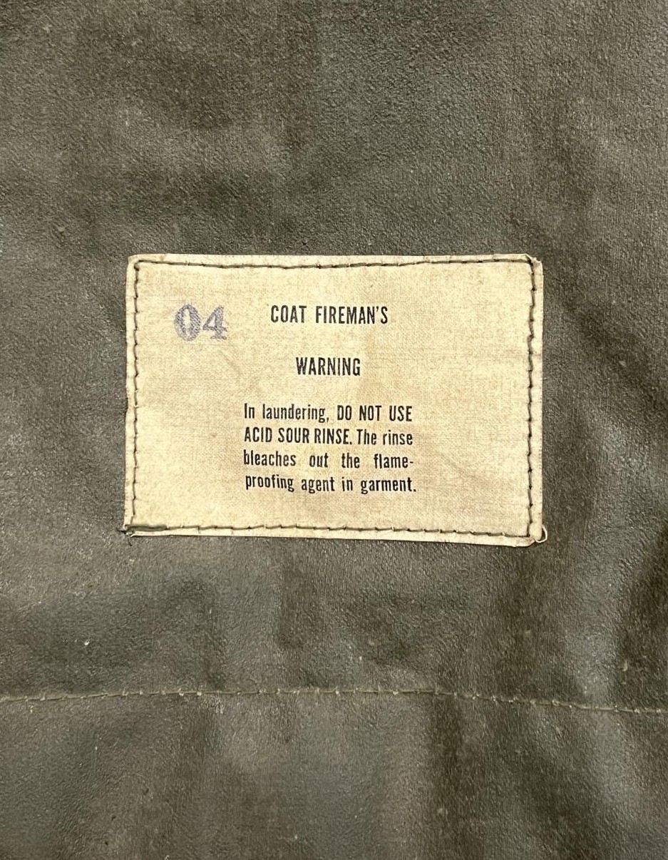 画像4: 60'S アメリカ軍 US ARMY ファイヤーマンコート オリーブ (VINTAGE)