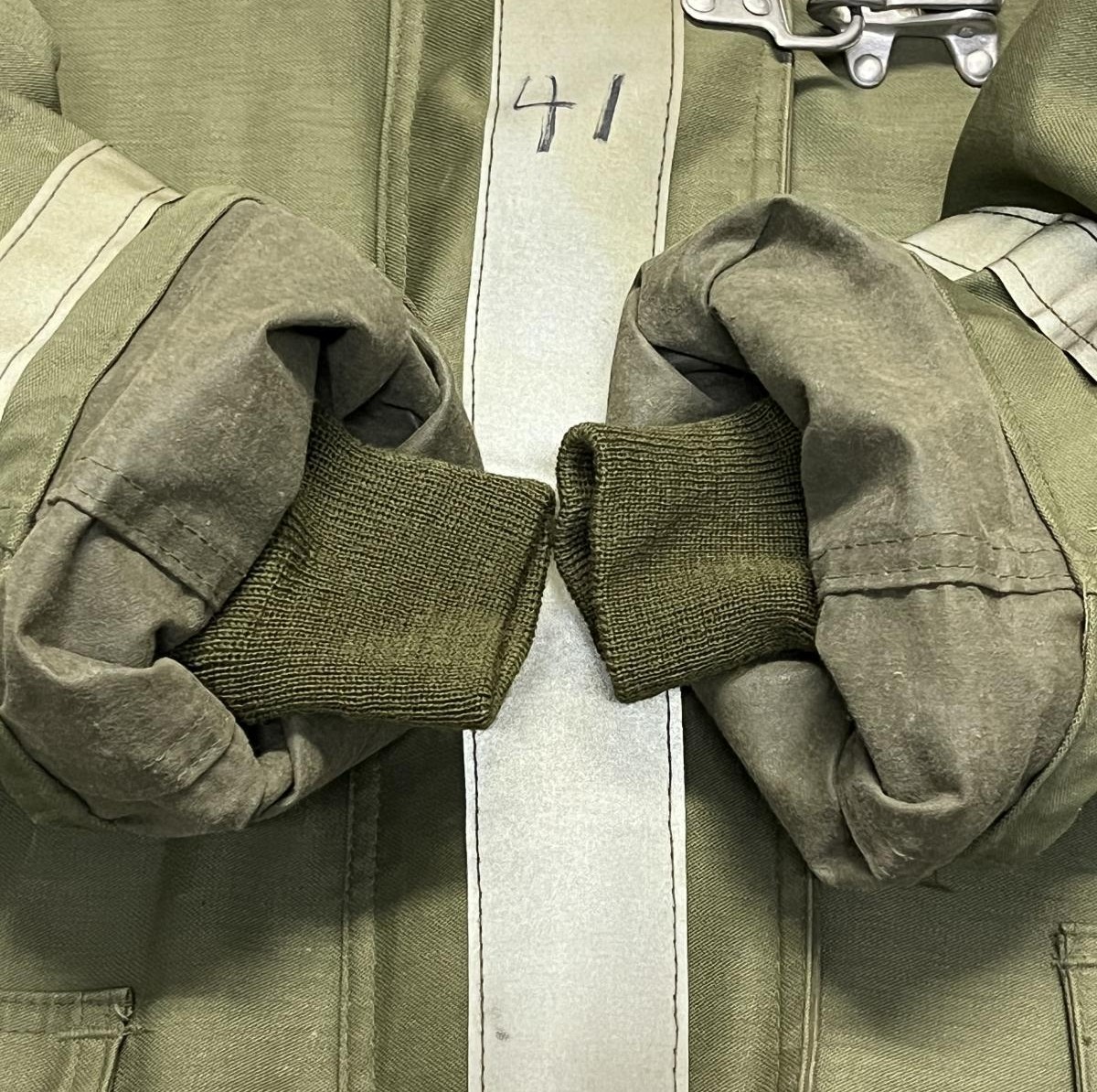 画像: 60'S アメリカ軍 US ARMY ファイヤーマンコート オリーブ (VINTAGE)