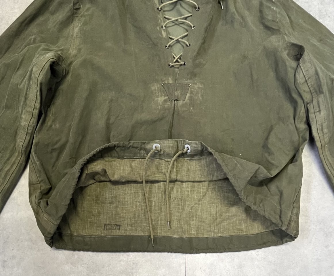 画像: 40'S アメリカ軍 US NAVY "N-2" デッキレインパーカー オリーブ (VINTAGE)