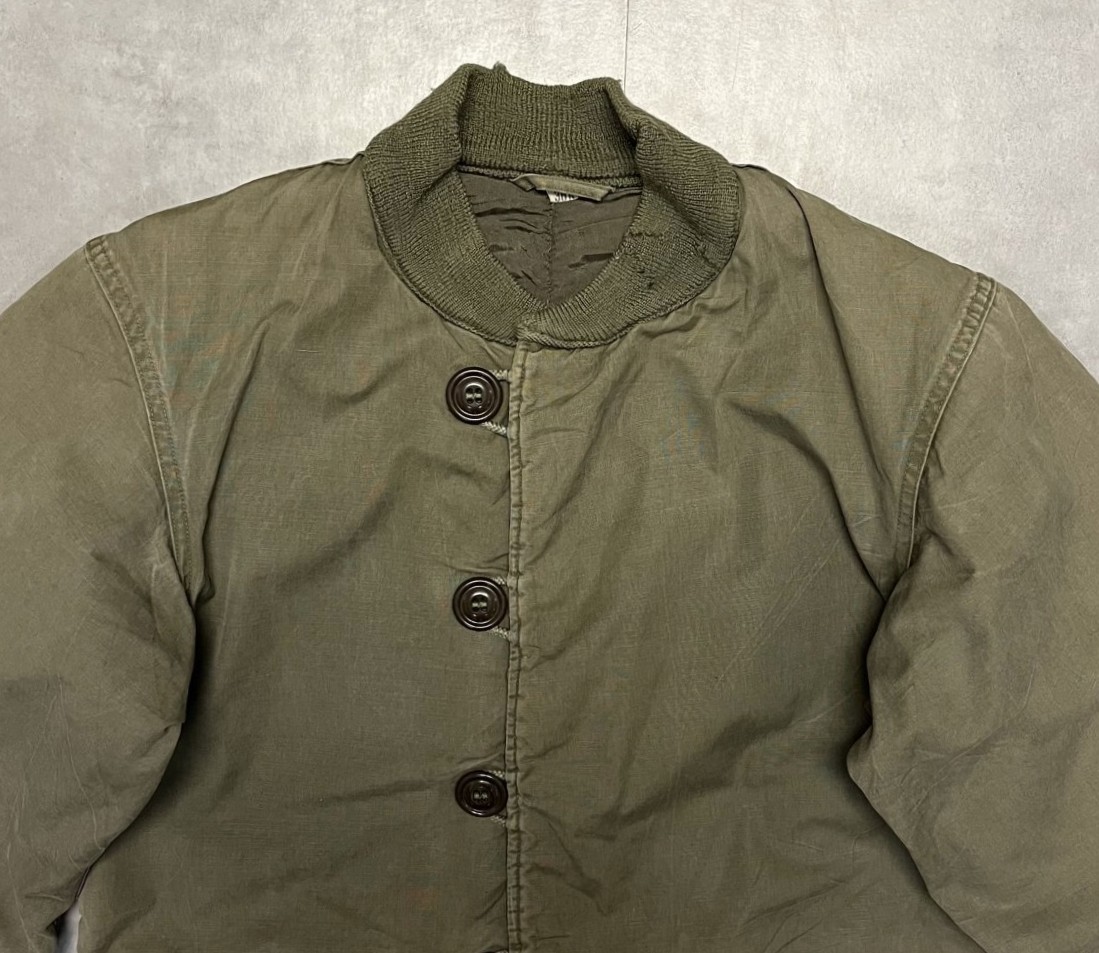 画像: 40'S アメリカ軍 US ARMY "M-43" 中綿入り ライナージャケット カーキ (VINTAGE)
