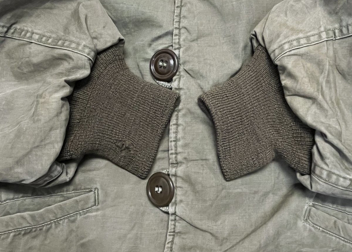 画像: 40'S アメリカ軍 US ARMY "M-43" 中綿入り ライナージャケット カーキ (VINTAGE)