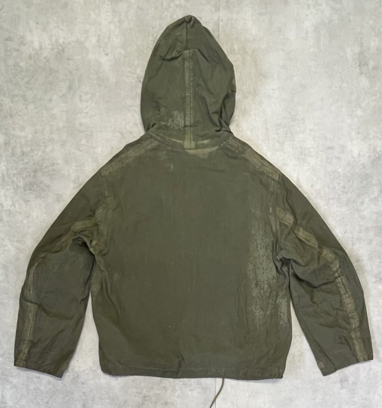 画像4: 40'S アメリカ軍 US NAVY "N-2" デッキレインパーカー オリーブ (VINTAGE)