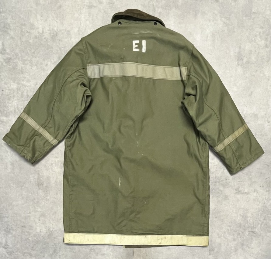 画像7: 60'S アメリカ軍 US ARMY ファイヤーマンコート オリーブ (VINTAGE)