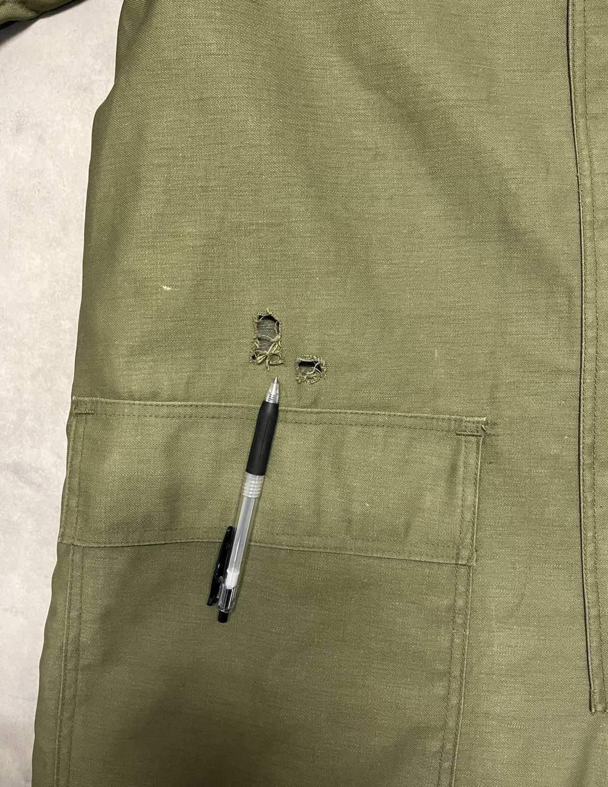 画像9: 60'S アメリカ軍 US ARMY ファイヤーマンコート オリーブ (VINTAGE)