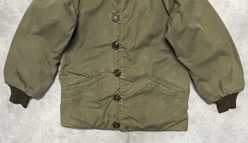 画像: 40'S アメリカ軍 US ARMY "M-43" 中綿入り ライナージャケット カーキ (VINTAGE)