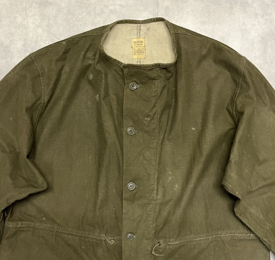 画像: 60'S アメリカ軍 US ARMY "GAS PROTECTIVE" フィッシュテールコート オリーブ (VINTAGE)