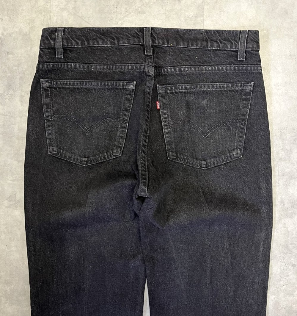 画像: 90'S LEVIS 505 デニム ブラック USA製 W38L30 (VINTAGE)