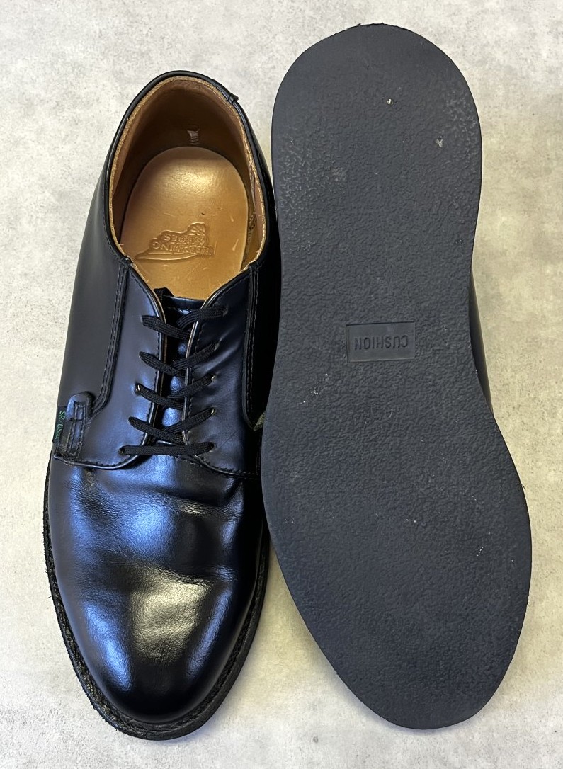 画像: RED WING 101 レザー ポストマンシューズ ブラック USA製 (VINTAGE)