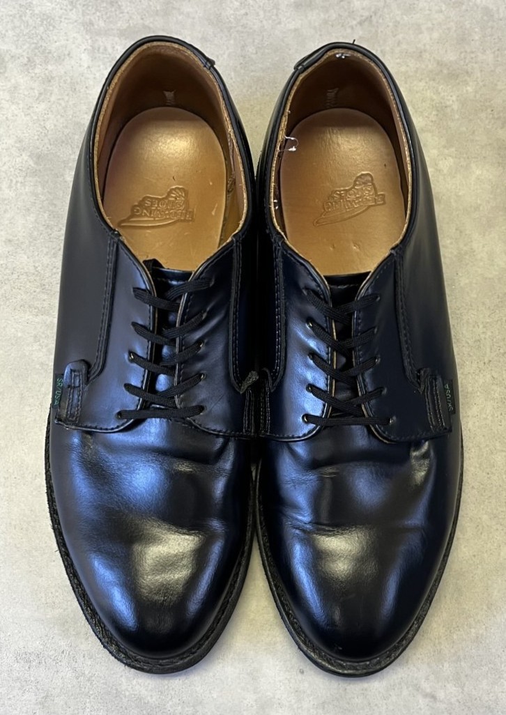 画像: RED WING 101 レザー ポストマンシューズ ブラック USA製 (VINTAGE)