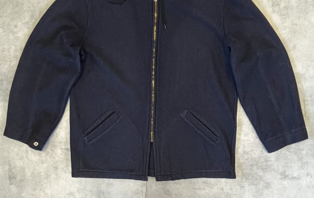 画像: 60'S OAKBROOK SPORTSWEAR by SEARS ウール カデットコート EMARジップ (VINTAGE)