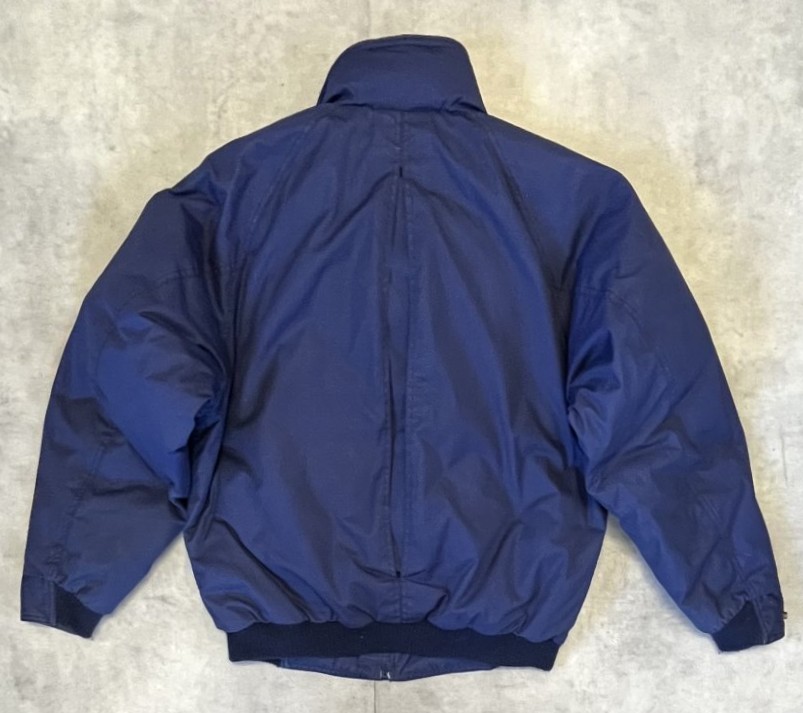 画像4: 80'S EDDIE BAUER "ALL PURPOSE" 黒タグ グースダウン ダウンジャケット ネイビー USA製 (VINTAGE)