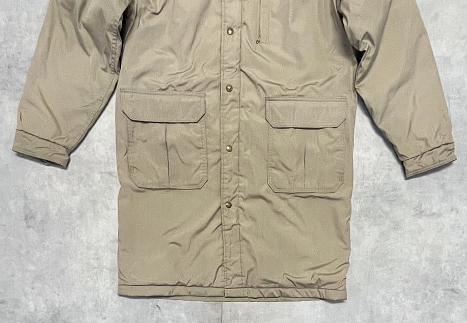 画像: 70'S LL Bean "STORM COAT" 裏地ウール ストームコート ベージュ USA製 (VINTAGE)