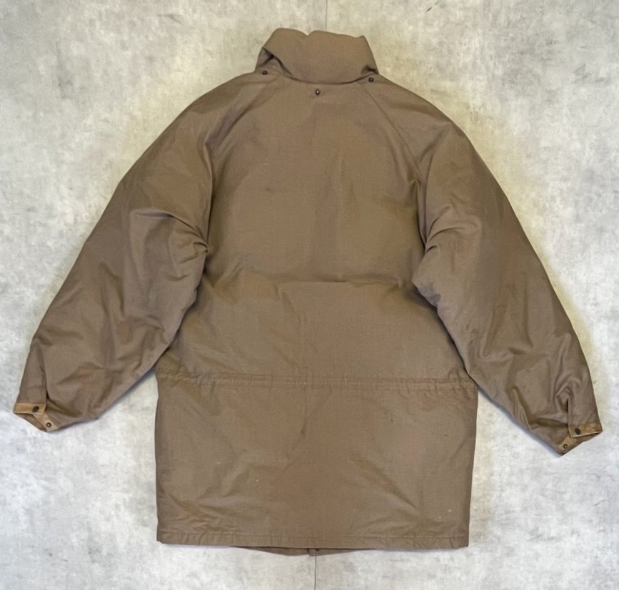 画像5: 80'S RALPH LAUREN チンスト付き ダウンジャケット ダークベージュ (VINTAGE)