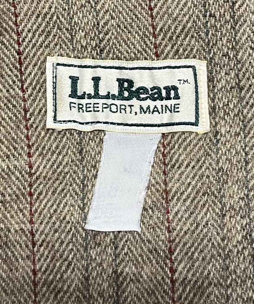 画像2: 70'S LL Bean "STORM COAT" 裏地ウール ストームコート ベージュ USA製 (VINTAGE)