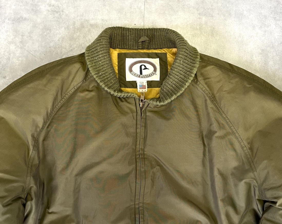 画像: 80'S BERT PULITZER "ALL PURPOSE" グースダウン ダウンジャケット カーキ USA製 (VINTAGE)