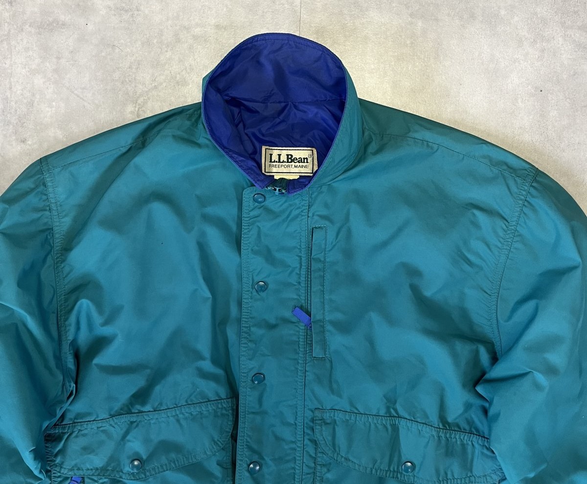 画像: 90'S LL Bean "GORE-TEX" バギーズジャケット グリーン/ブルー USA製 (VINTAGE)