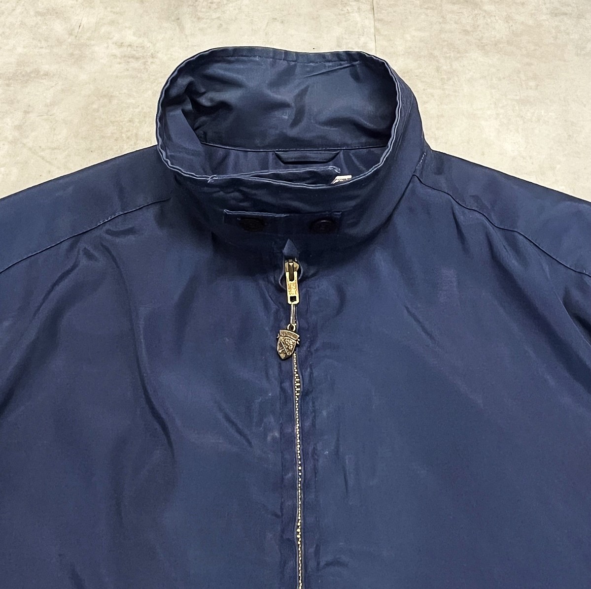 画像3: 70'S McGREGOR "DRIZZLER" チンスト付き ドリズラージャケット TALONジップ ネイビー USA製 (VINTAGE)