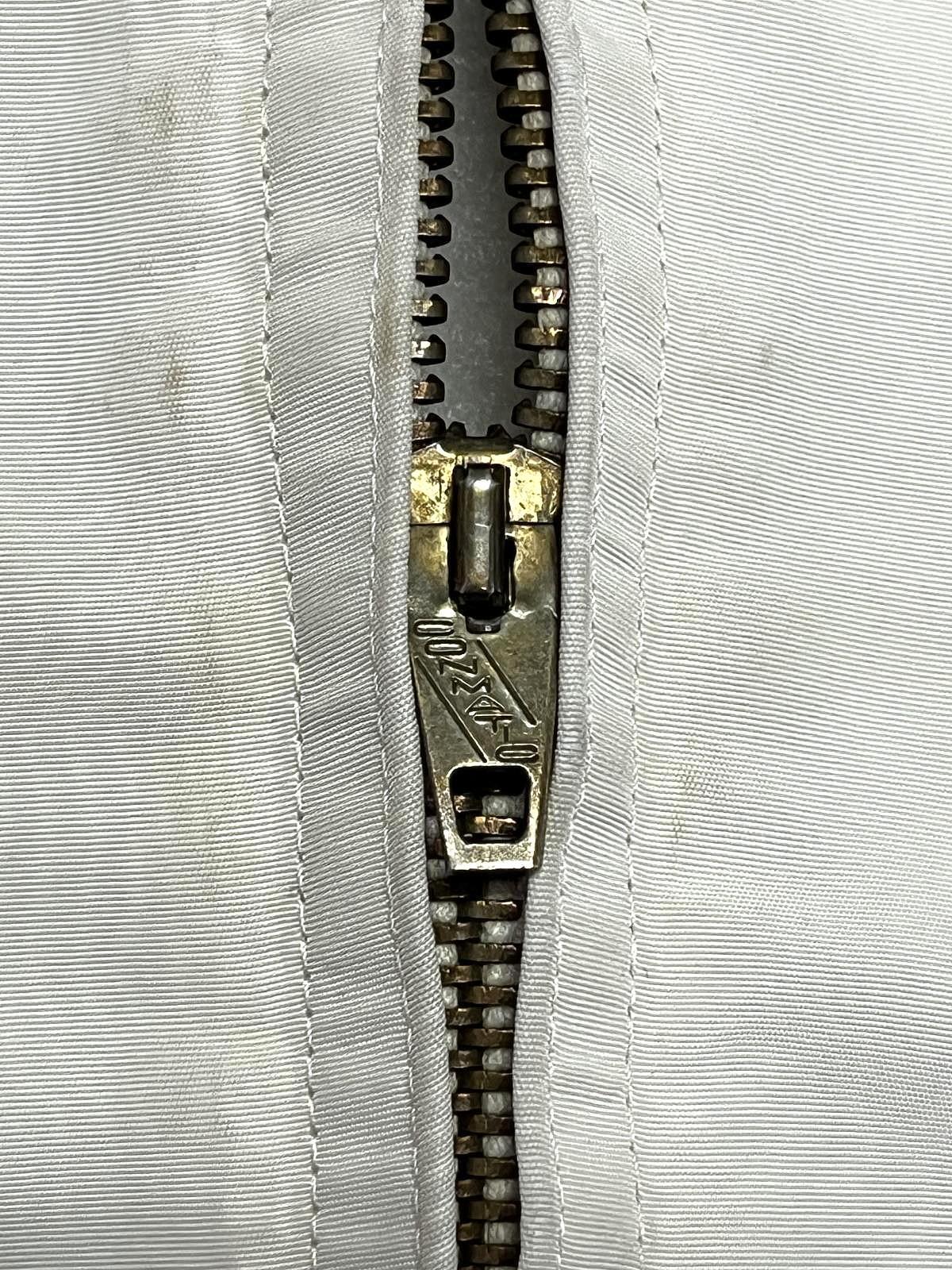 画像5: 60'S McGREGOR "NYLON ANTI-FREEZE" 裏地付き ドリズラージャケット ホワイト USA製 (VINTAGE)