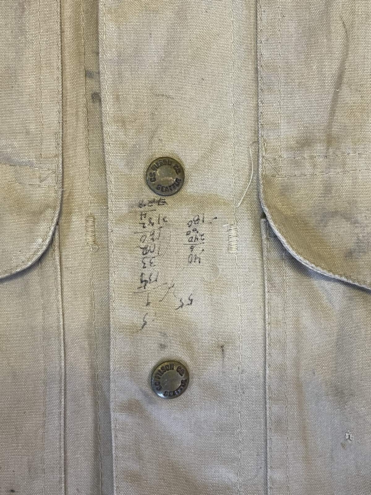 画像5: 80'S C.C.FILSON キャンバス ハンティングベスト ベージュ USA製 (VINTAGE)