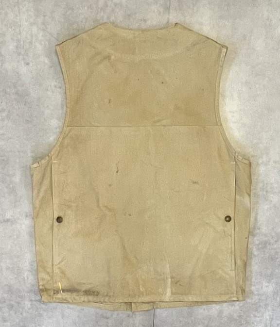 画像7: 80'S C.C.FILSON キャンバス ハンティングベスト ベージュ USA製 (VINTAGE)