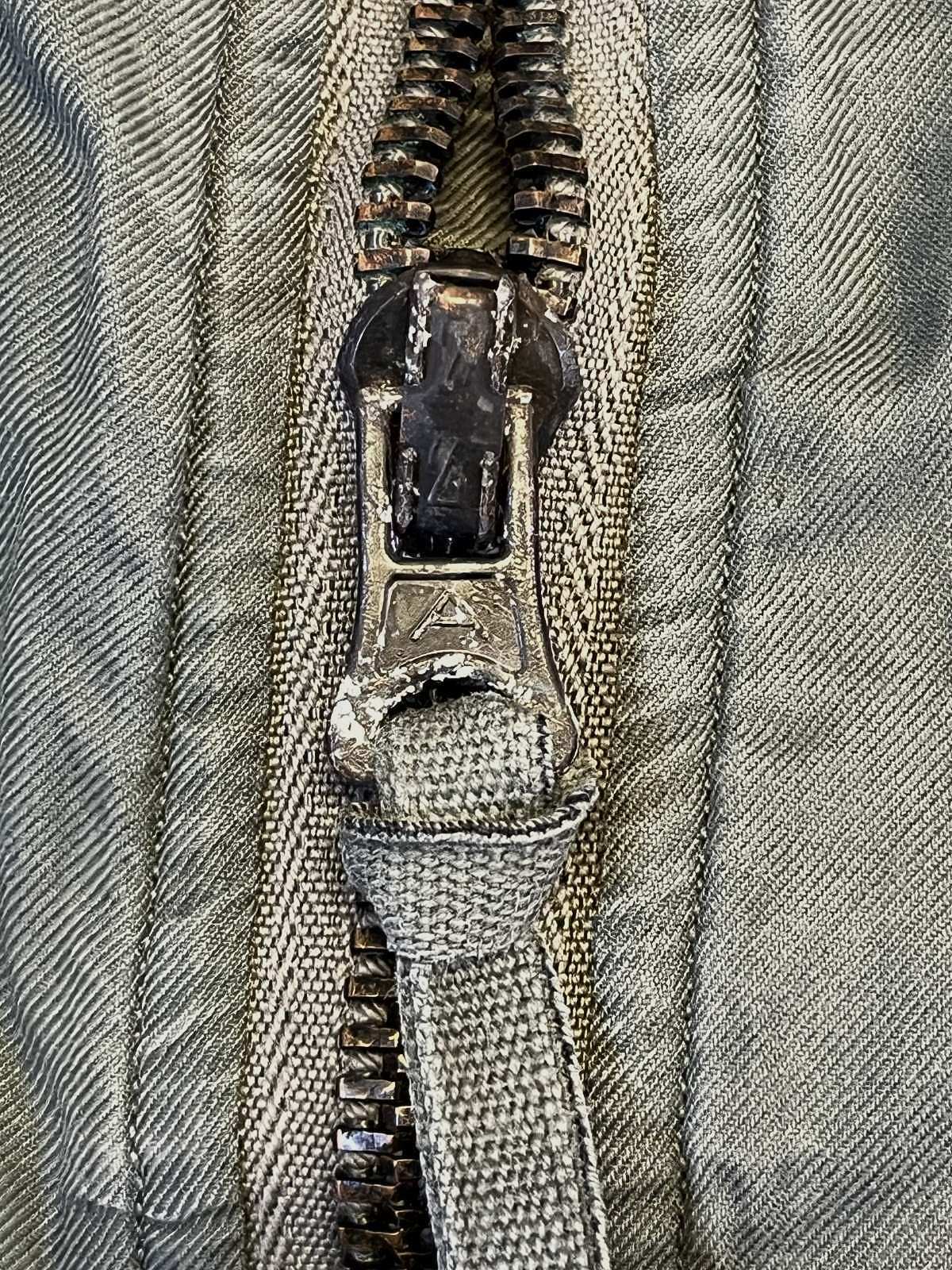 画像4: 70'S アメリカ軍 USAF "CWU-7/P" ユーティリティジャケット セージグリーン (VINTAGE) 