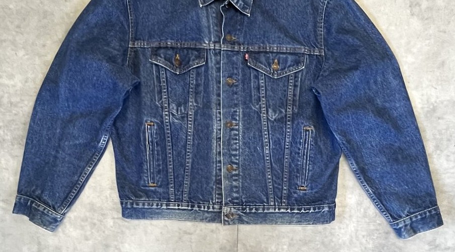 画像: 90'S LEVIS "70506" スモールe 4thモデル デニムジャケット インディゴ USA製 (VINTAGE)