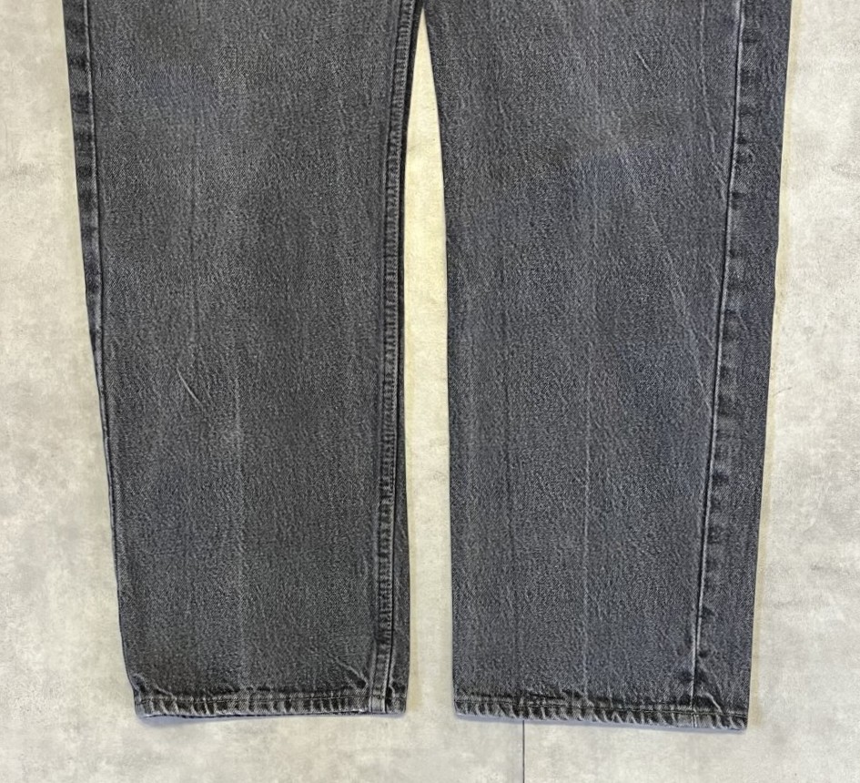 画像: 90'S LEVIS 501 デニム 先染めブラック W38L30 USA製 (VINTAGE)