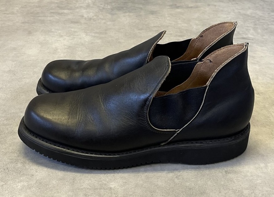 画像2: 80'S MASON SHOES レザー ロメオシューズ ブラック USA製 (MINT CONDITION)