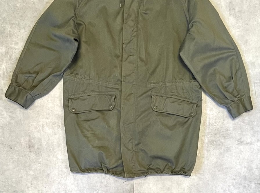 画像: 70'S フランス軍 M64 パーカー AILEEジップ オリーブ 92C (VINTAGE)