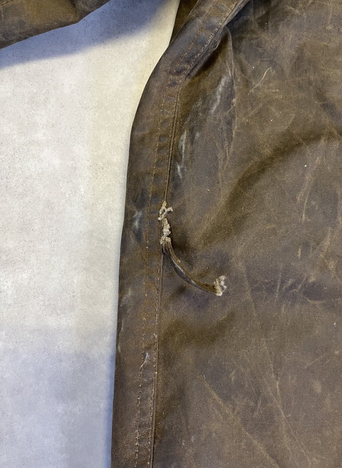 画像5: 90'S BARBOUR 3クレスト "SOLWAY ZIPPER" 旧タグ オイルドジャケット ブラウン イングランド製 (VINTAGE)