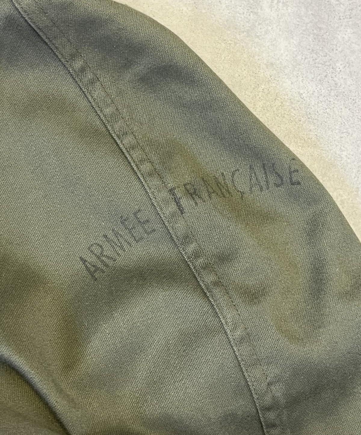 画像5: 70'S フランス軍 M64 パーカー AILEEジップ オリーブ 92C (VINTAGE)