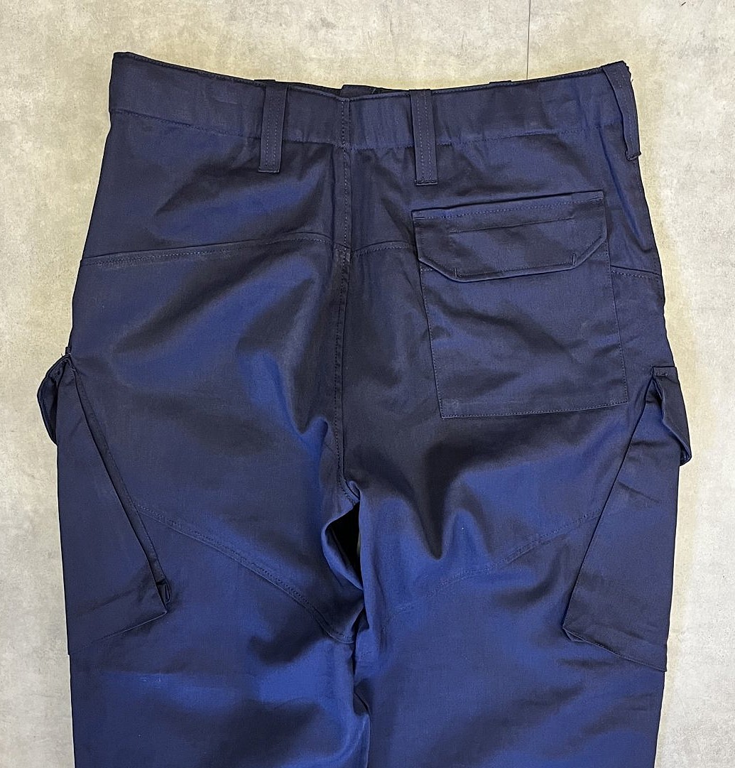 画像: イギリス軍 ROYAL NAVY 斜めポケット カーゴパンツ ネイビー (VINTAGE)
