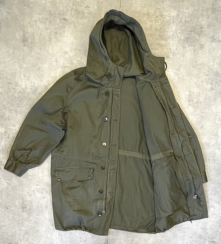 画像6: 70'S フランス軍 M64 パーカー AILEEジップ オリーブ 92C (VINTAGE)