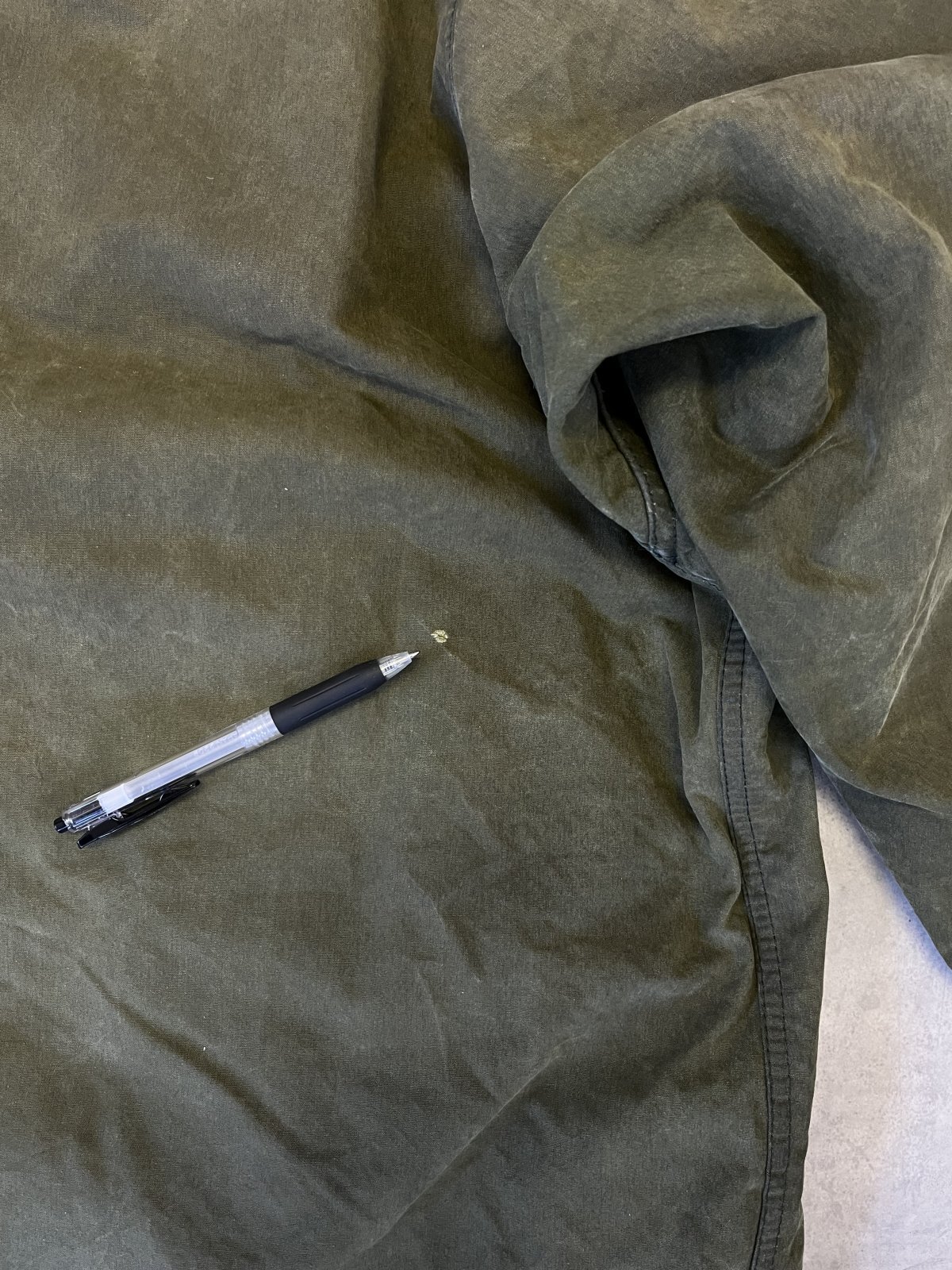 画像5: 90'S BARBOUR 3クレスト "NORTHUMBRIA" 旧タグ 裏地ウール オイルドジャケット オリーブ イングランド製 (VINTAGE)