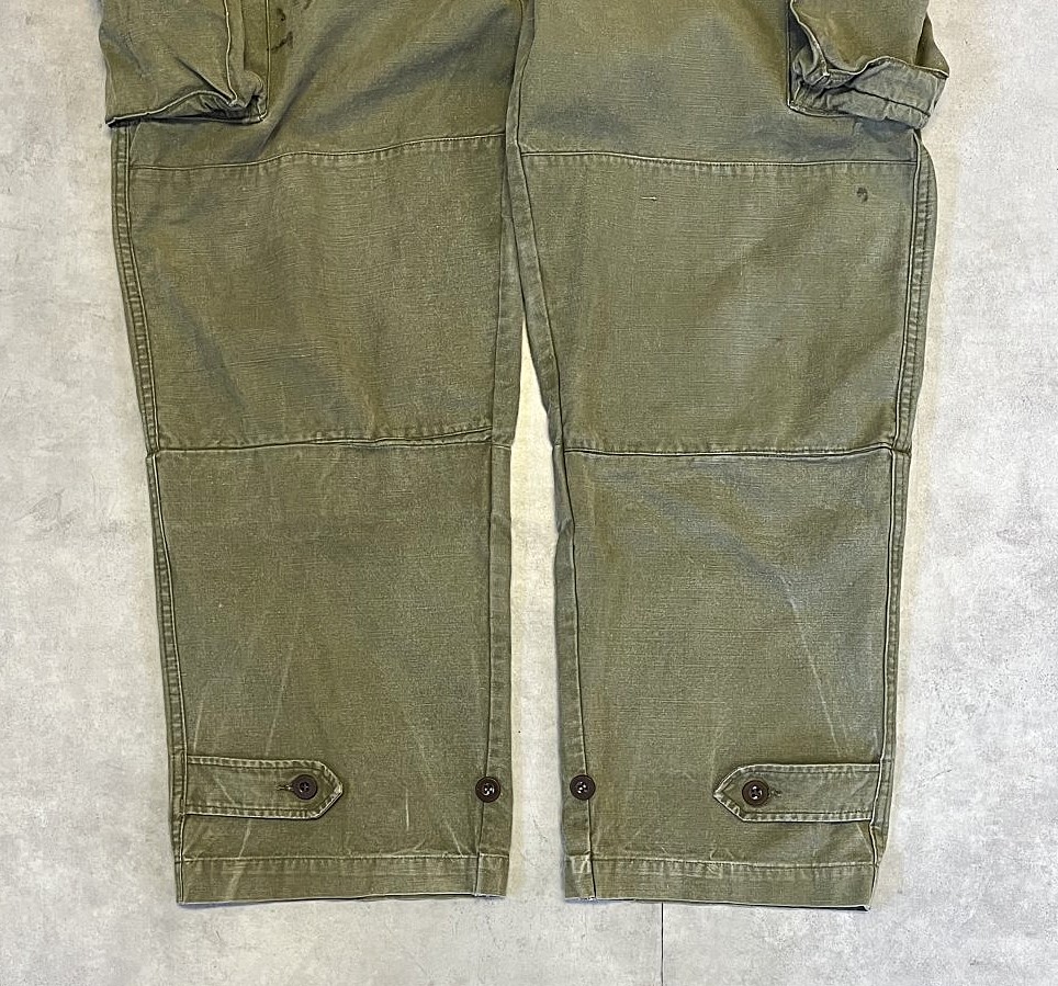画像: 50'S フランス軍 M47 フィールドパンツ 前期型 カーキ (VINTAGE)