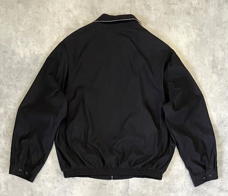 画像4: 90'S RALPH LAUREN チンスト付き ドリズラージャケット ブラック (VINTAGE)