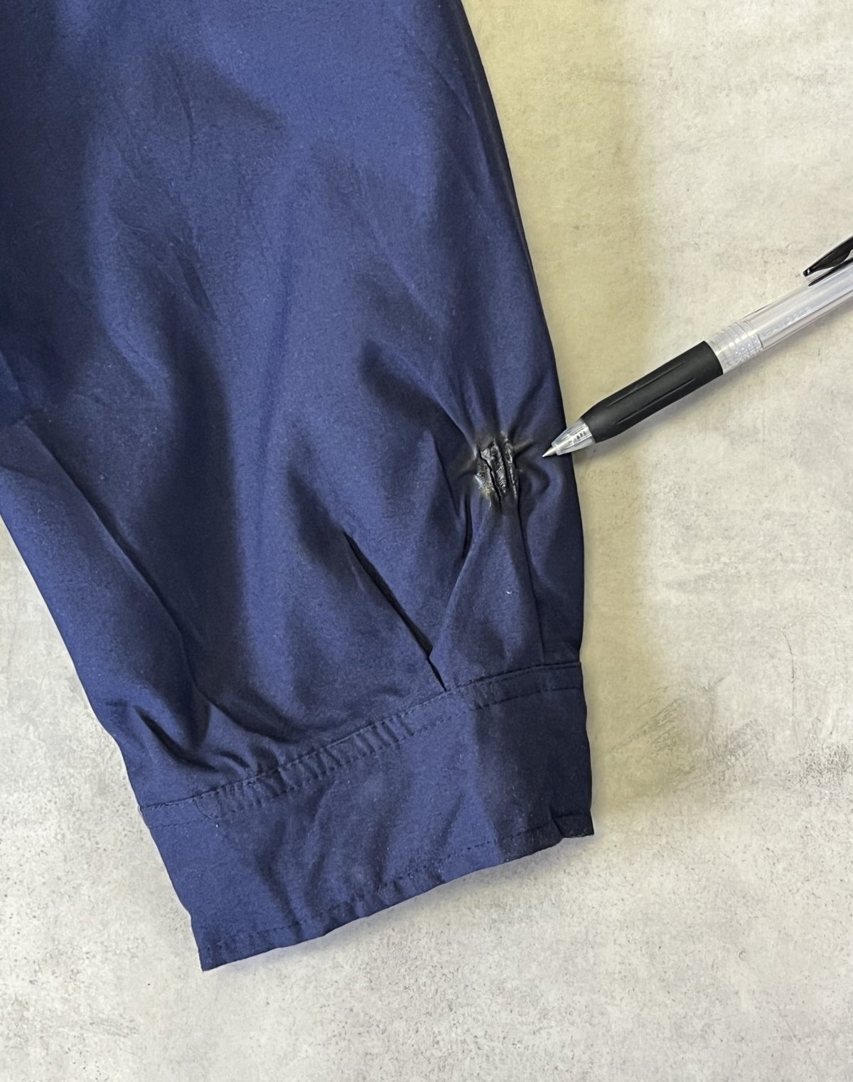 画像5: 90'S RALPH LAUREN チンスト付き ドリズラージャケット ネイビー (VINTAGE)