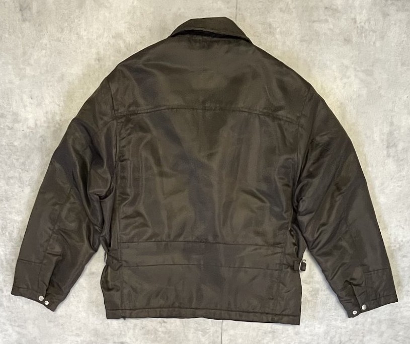 画像6: 00'S GAP 旧タグ 裏地キルティング ナイロン ドリズラージャケット ダークブラウン (VINTAGE)